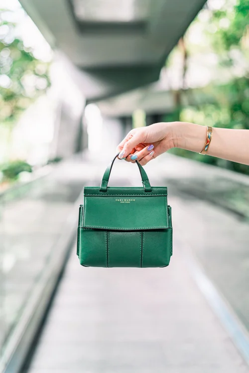 What s In My Bag Tory Burch T block Mini Satchel Becoming Carmen